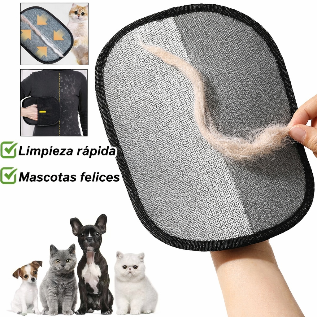 Guante elimina pelo mascotas